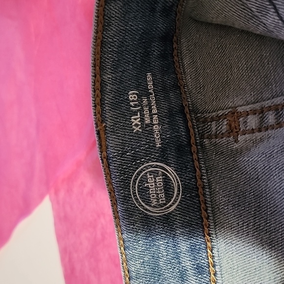 WONDER NATION   DENIM SKIRT. NEW.  XXL ( 18 ) - Picture 7 of 8